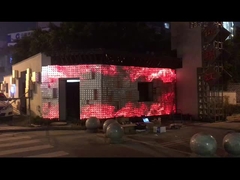 Écran LED à miroir magique haute définition Écran publicitaire électronique Utilisation pour les bâtiments emblématiques