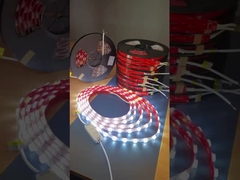 Éclairage à l'eau 24V extérieur LED Lentille à bande SMD2835 bande LED transparente