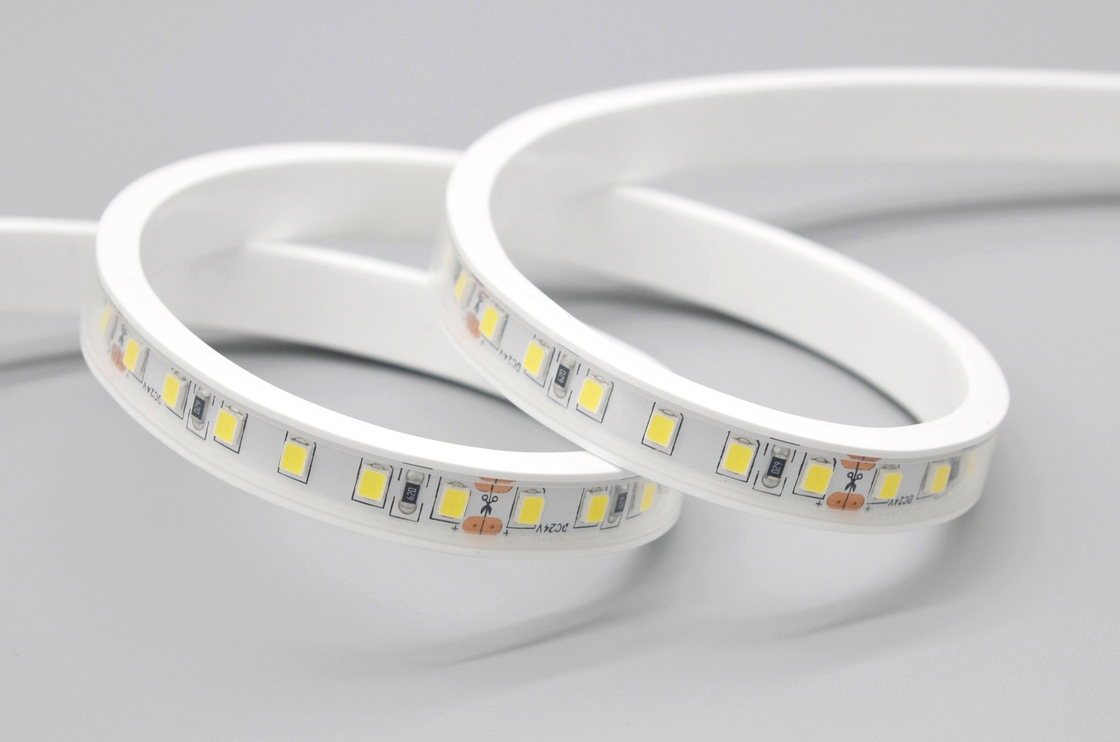 Waterproof 24V Outdoor Led Strip Lights SMD2835 Transparent Led Strip