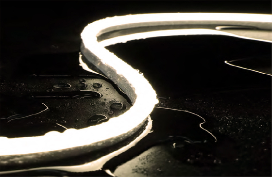 IP68 Neon Flex sous-marin 24V Matériaux TPU Ligne LED flexible pour l'utilisation dans les piscines